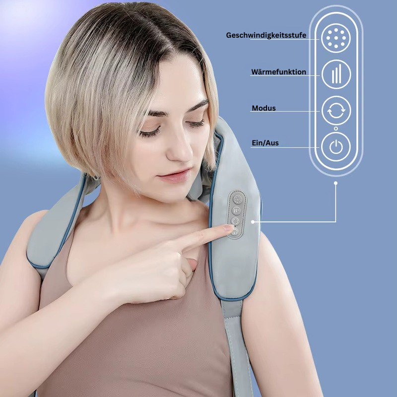 Veltrax – Tiefenmassage für Nacken, Schultern & Rücken