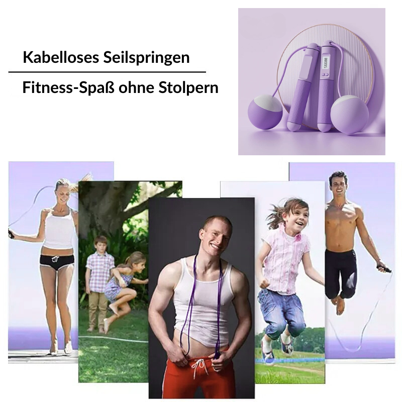 Jumpira Fit – kabelloses Springseil für deinen Sportmoment