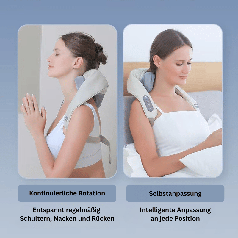 Veltrax – Tiefenmassage für Nacken, Schultern & Rücken