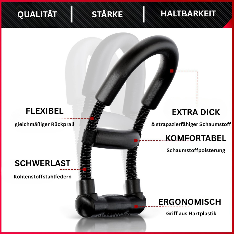 Unterarm Booster – jederzeit trainieren