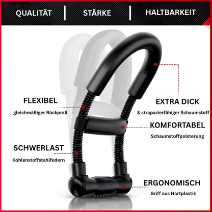 Unterarm Booster – jederzeit trainieren